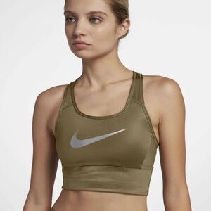 Nike Women's Khaki Sports Bra